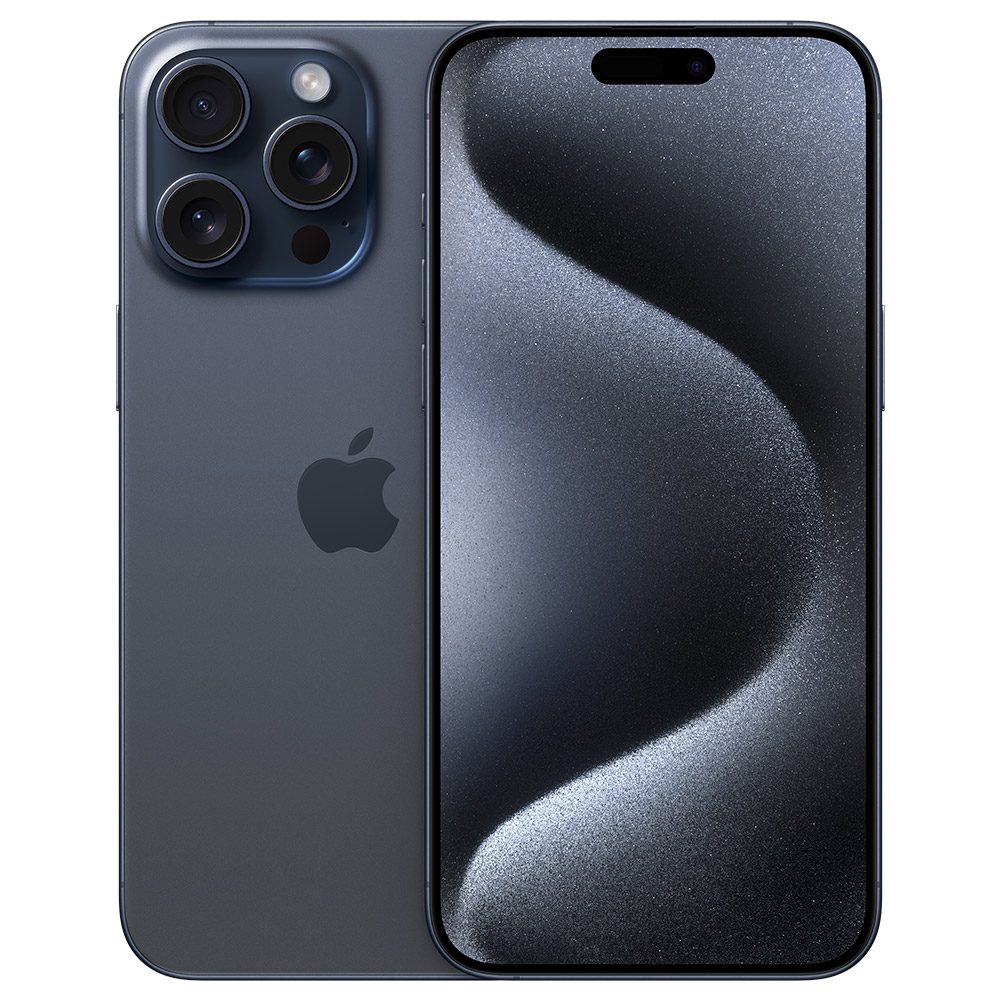 Apple iPhone 15 Pro Max Titan GB HandyShop Blau - Mobiltelefon | 256 - 