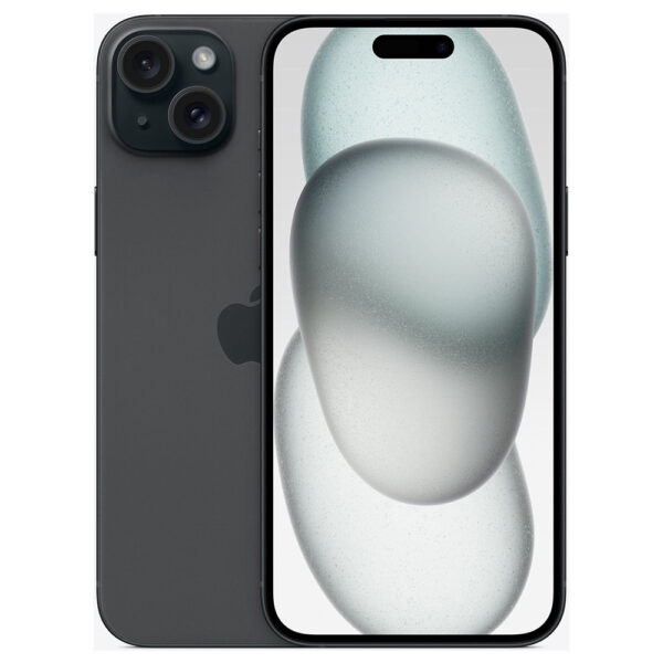 Apple iPhone 15 Plus 256GB Black - Mobiltelefon - 256 GB - MU183ZD/A