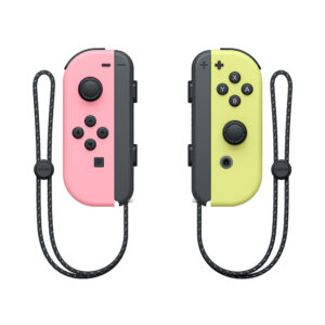 Joy-Con 2er-Set Pastell-Rosa und Pastell-Gelb