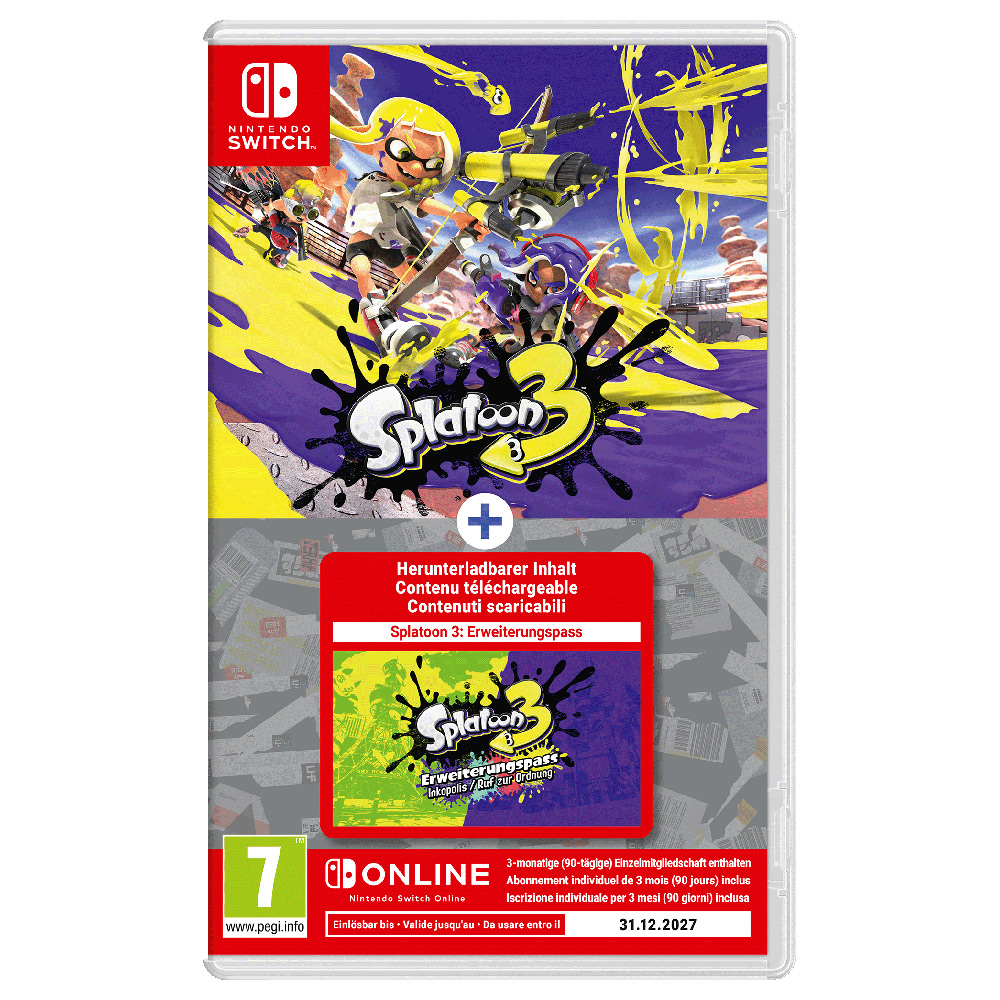 Splatoon 3 + Erweiterungspass - Set
